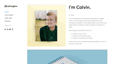 Desktop Screenshot of calvinqlam.com