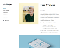 Tablet Screenshot of calvinqlam.com